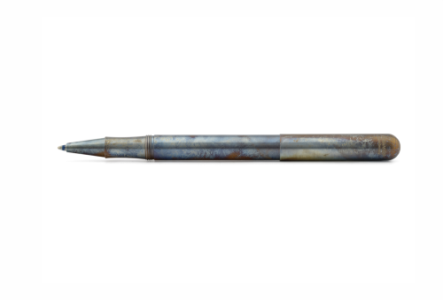 Długopis zamykany Kaweco Liliput Stalowe Fireblue 