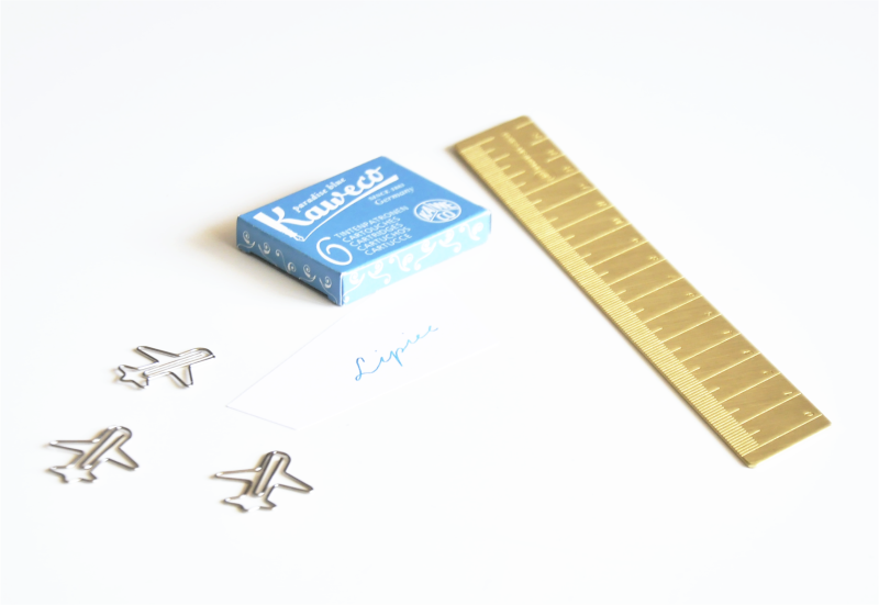 Noteka Tekieli Brass Ruler Lipiec