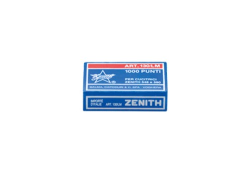 Zszywki Zenith 130/LM - monel (cynk+miedź) - 1000/5000 sztuk