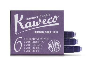 noteka kaweco atrament fioletowy summer purple