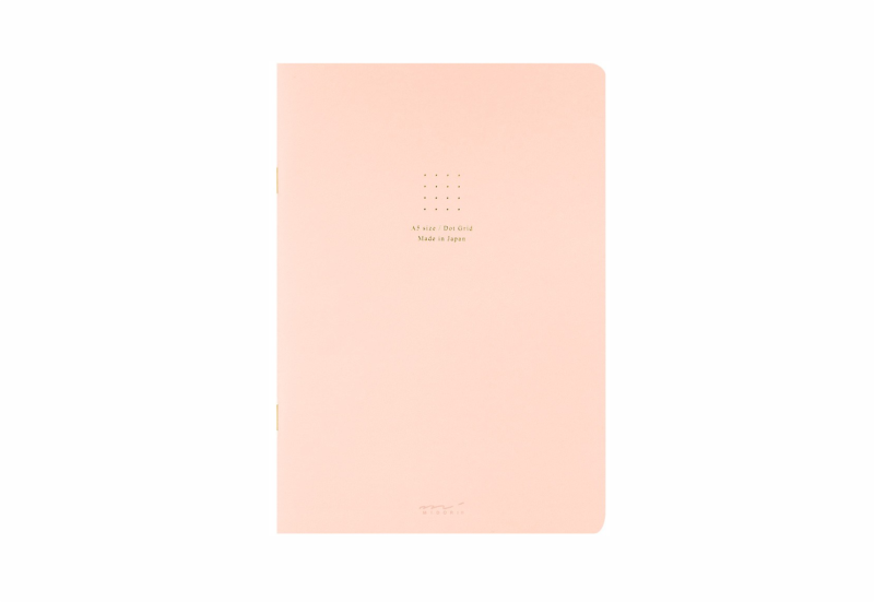 midori dot grid róż noteka.png
