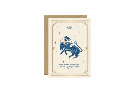 All The Ways To Say Kartka Okolicznościowa Taurus - Byk