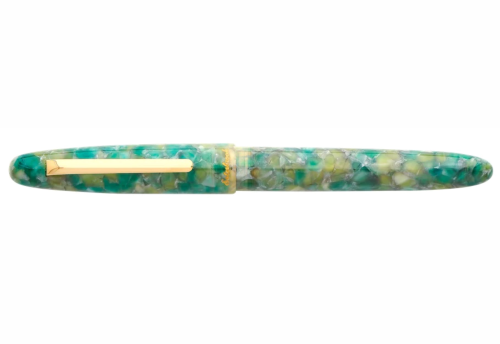 Pióro wieczne Esterbrook Estie Sea Glass Gold Trim 