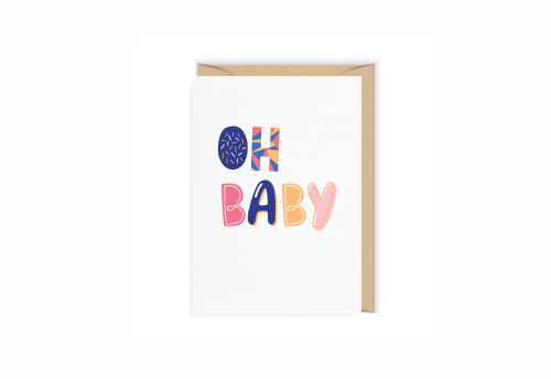 Cudowianki Kartka - Oh Baby