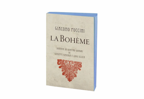 Slow Design Notes Libri Muti Opera La Boheme