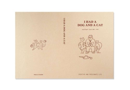 Trolls Paper Book Cover Jacket Papierowa Okładka - I had a dog and a cat