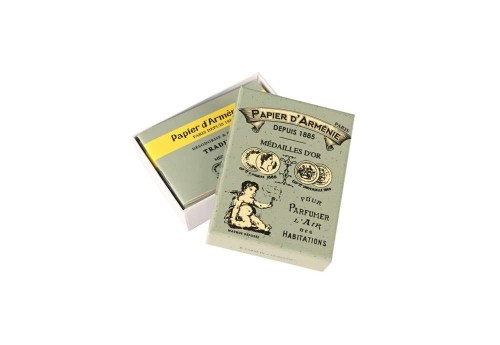 Papier d'Arménie - pachnący papier - Tradition VINTAGE BOX (6 sztuk)