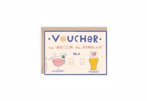 Cudowianki Kartka - Voucher bez bąbelka