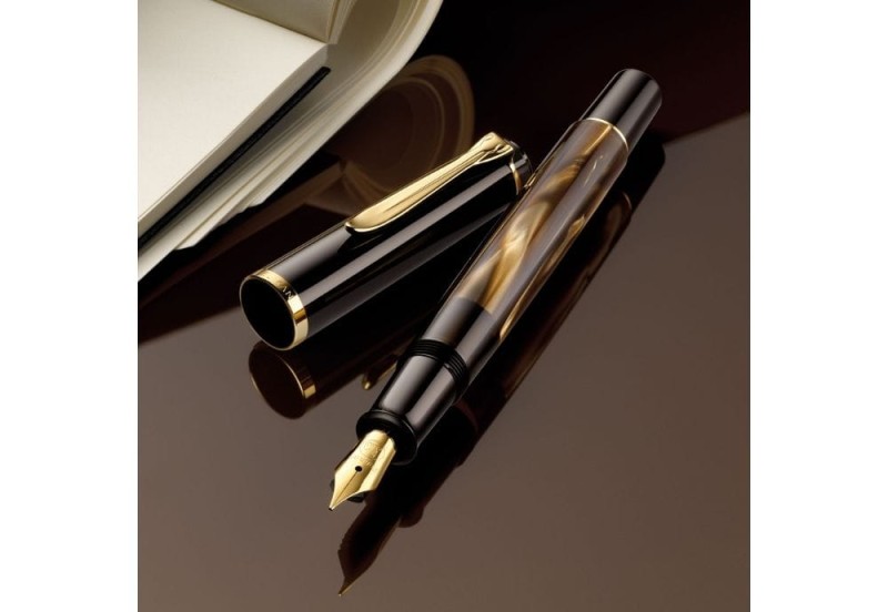 NOTEKA Pelikan M200 Brown Marbled 2.jpg