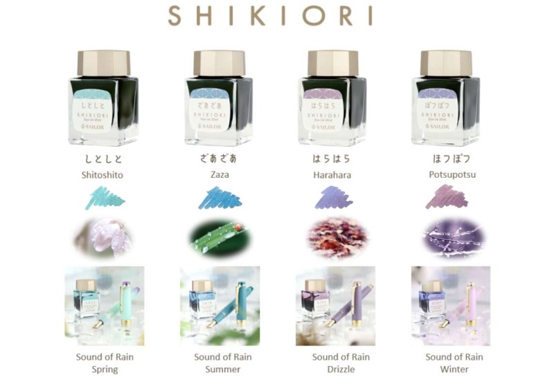 NOTEKA Sailor Pro Gear Sound of Rain Shikori 21k Pióro Wieczne a.jpg