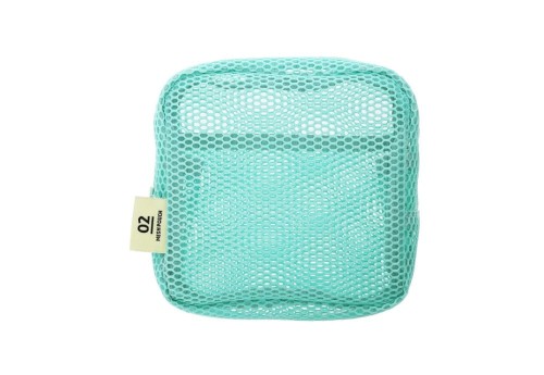 Mark's Japan Piórnik Mesh Square Pouch Miętowy