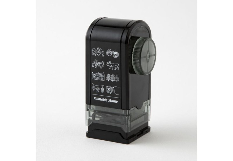Pieczątka Midori Rotating Stamp Dial motywy skandynawskie (3).jpg
