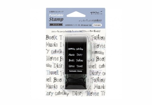 Midori Pieczątka Rotating Stamp Dial Nagłówki