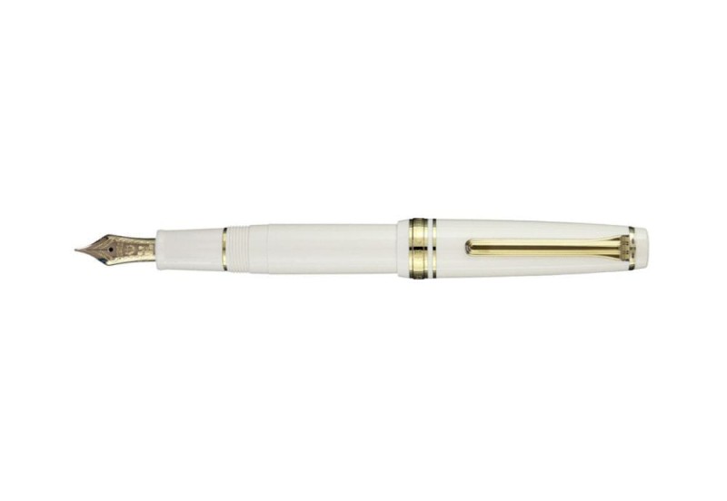 NOTEKA Sailor Pro Gear Slim Mini Kieszonkowe Pióro Wieczne Maroccan Beni White.jpg