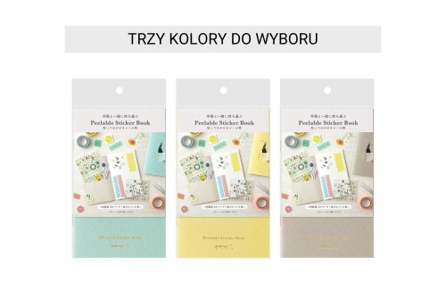 Album na naklejki Midori Sticker Book