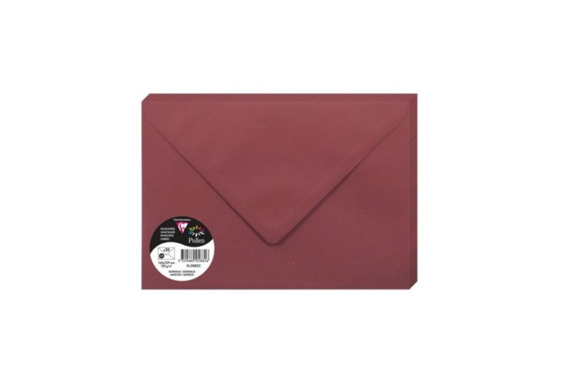 Koperty Clairefontaine C5 bordowe.jpg