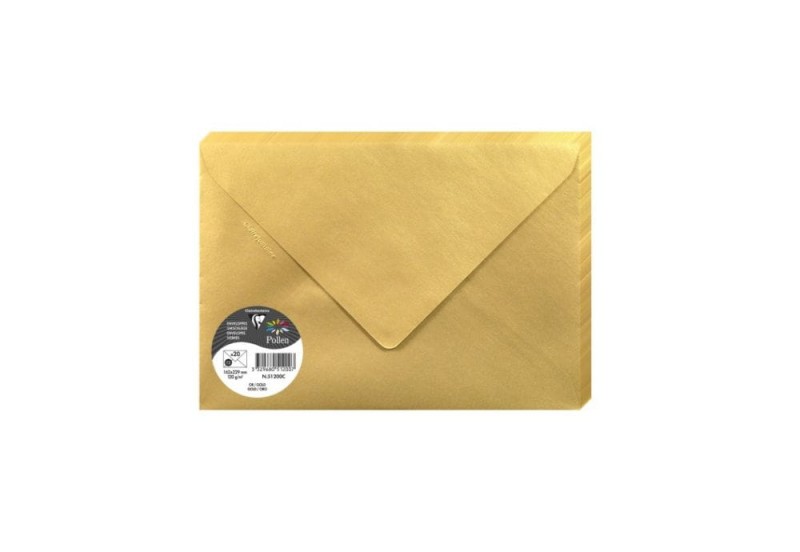 Koperty Clairefontaine C5 złoty.jpg