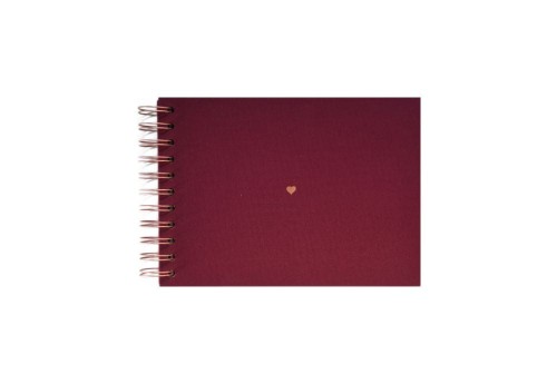 Album Na Zdjęcia Kaiko Mini Bordowy - Serce