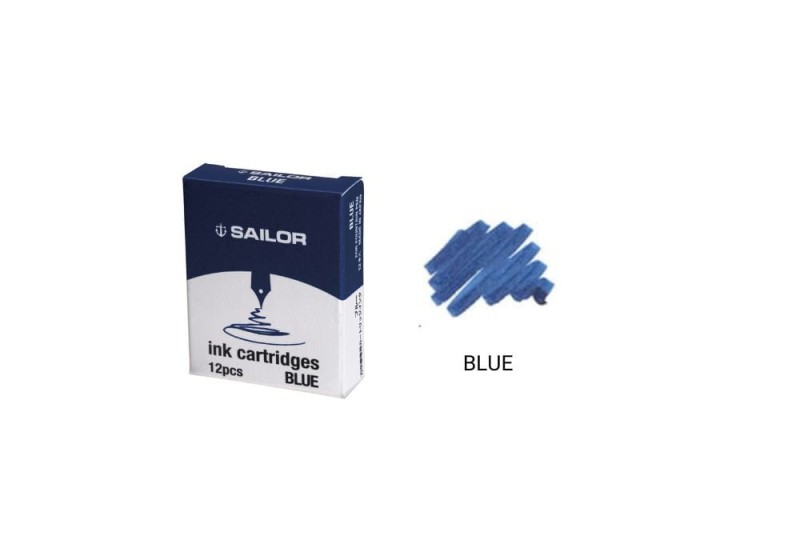 NOTEKA Sailor naboje jentle ink atramentowe blue niebieski.jpg