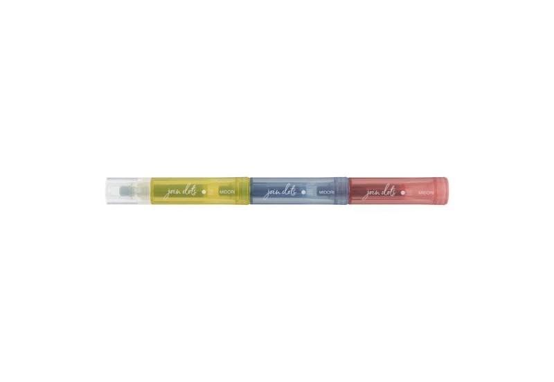 Noteka Zakreślacze Midori Connecting Pen Join Dots Dusty (2).jpg