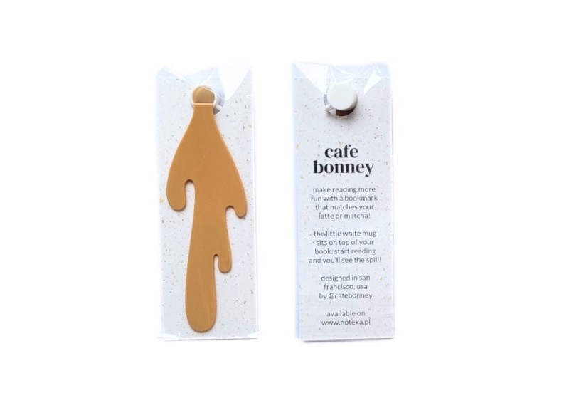 NOTEKA Caffe Bonney Zakładka do książki Spilled Coffee Bokmark Kawa 1 (2).jpg