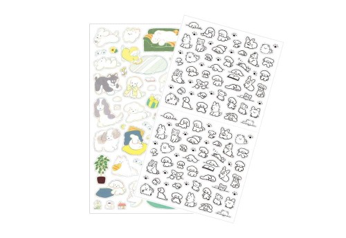 Naklejki Midori Sticker Collection Psy