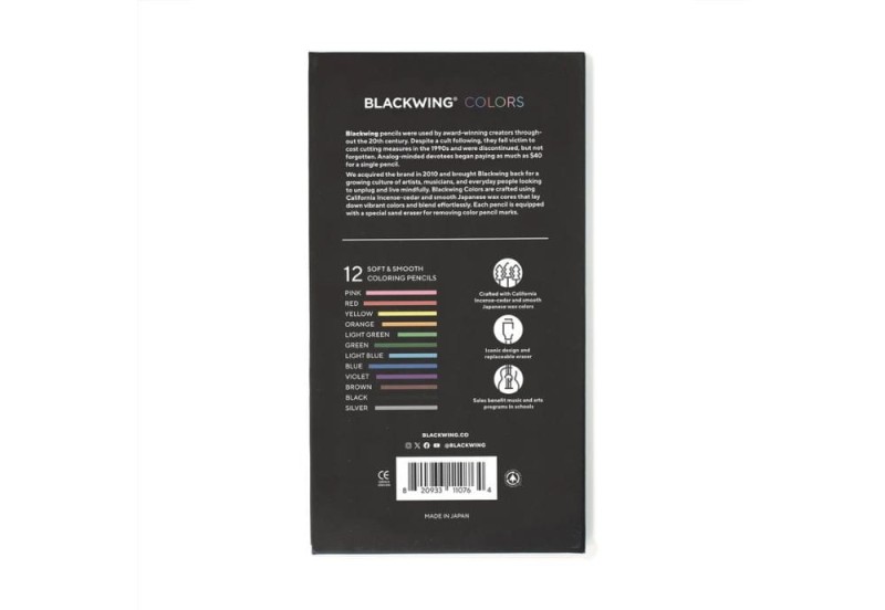 NOTEKA Zestaw Kredek BLACKWING Colors (4).jpg