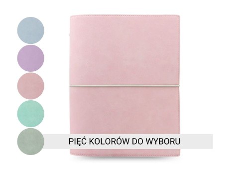 Filofax Domino Soft A5 - organizer z ekoskóry i notatnik