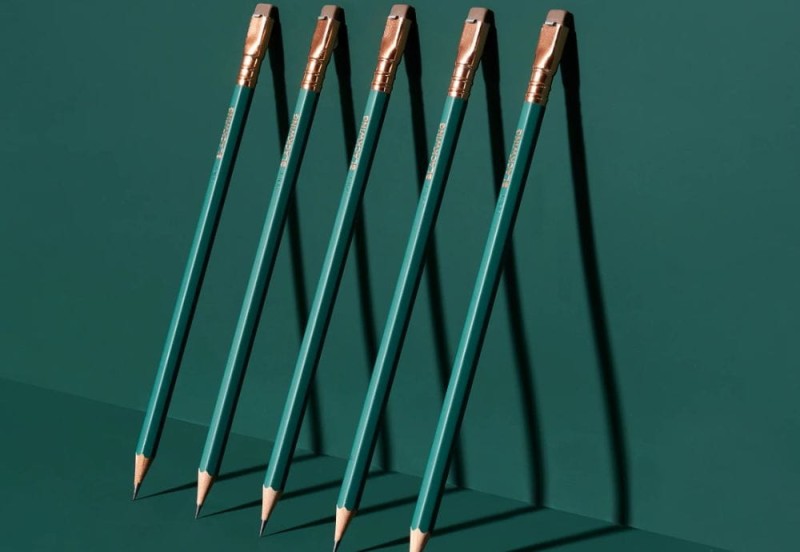 NOTEKA Ołówki BLACKWING Matte Green (4).jpg