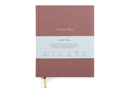 Jaśnie Plan Planner Różowy