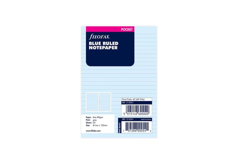 noteka filofax wkład pocket classic niebieski.jpg