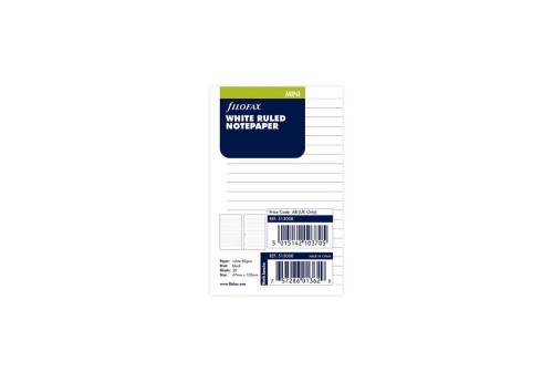  Filofax - wkład do organizera Mini: wkład notesowy - różne rodzaje