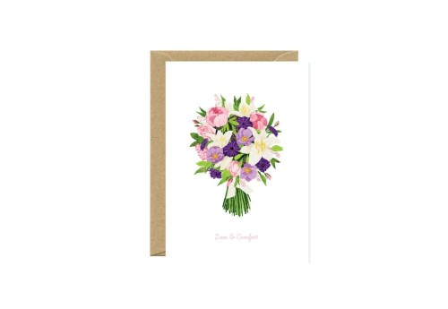 All The Ways To Say Kartka Love Comfort Bouquet
