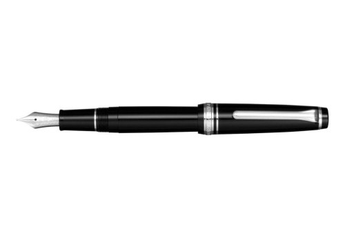 Sailor Pióro wieczne ProGear Slim Rhodium - Black RT Czarne
