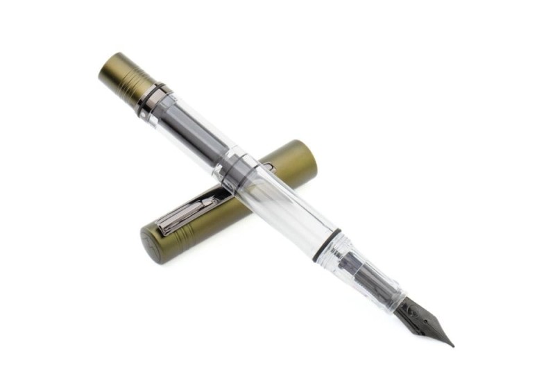 MONTEVERDE MP1 Pióro wieczne Piston filler Demonstrator NOTEKA Olive Green.jpg