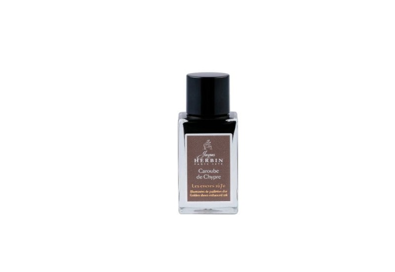 Atrament z drobinkami 15ml Carob from Cyprus NOTEKA.jpg