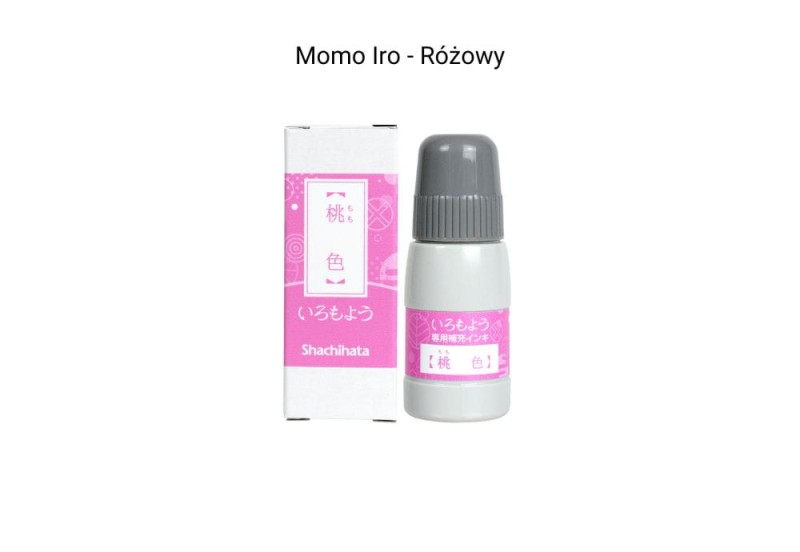 Tusz do pieczątek Shachihata Momo iro NOTEKA.jpg