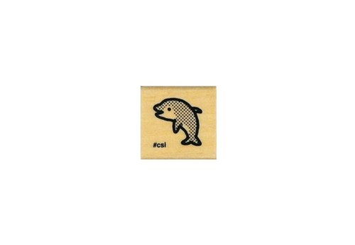 KODOMO NO KAO Mini Stempel I LOVE STAMP Delfin