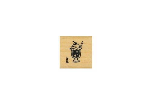 KODOMO NO KAO Mini Stempel I LOVE STAMP Cream Soda