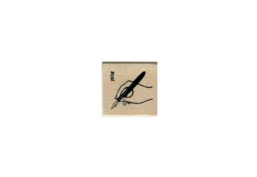 KODOMO NO KAO Mini Stempel I LOVE STAMP Pisanie Piórem Wiecznym