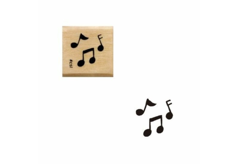 Stempel KODOMO NO KAO I love Stamps nuty muzyczne NOTEKA(2).jpg