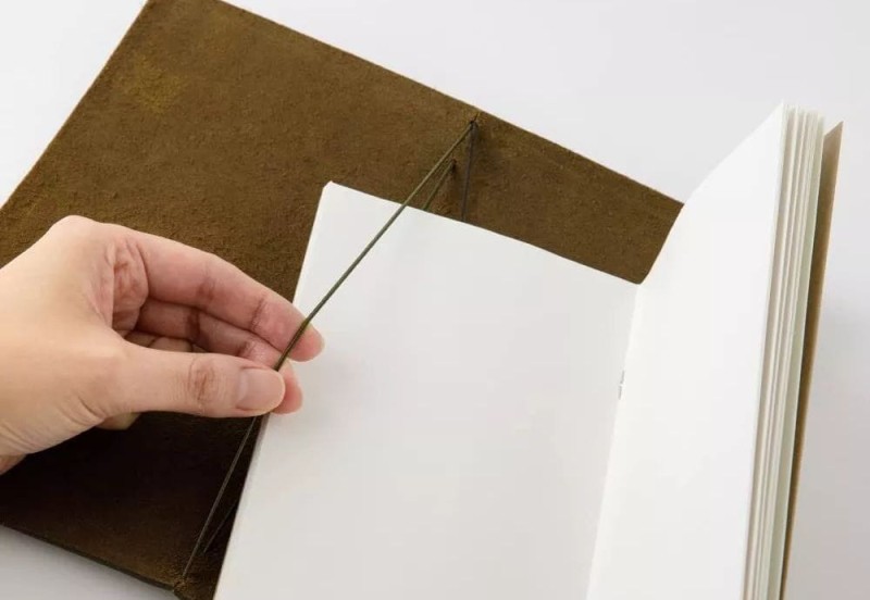 Notatnik Traveler's Notebook Oliwkowy NOTEKA (8).jpg