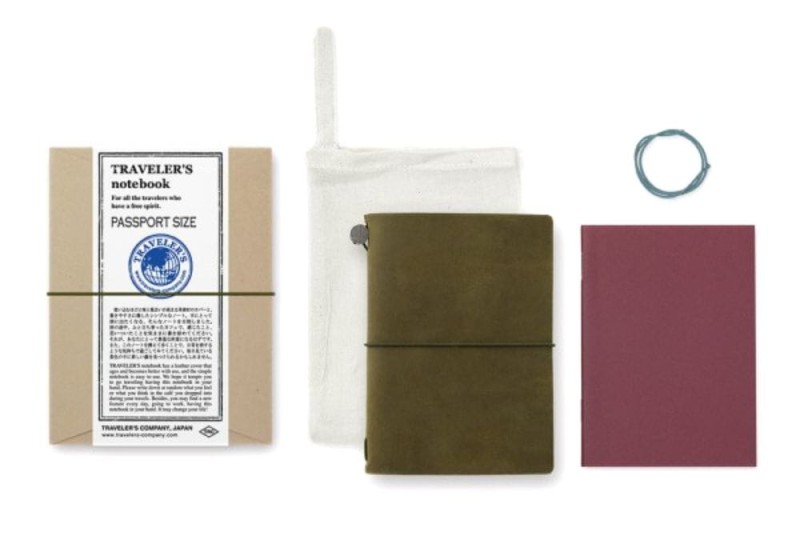 Notatnik Traveler's Notebook Pocket Size Olive NOTEKA (2).jpg