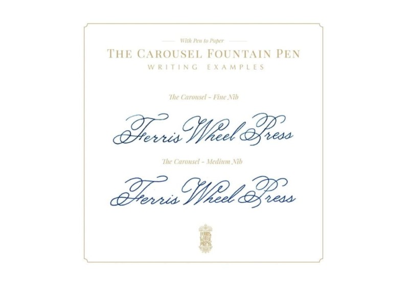 Aluminum Carousel Fountain Pen - Serpentine Blooms (5).jpg