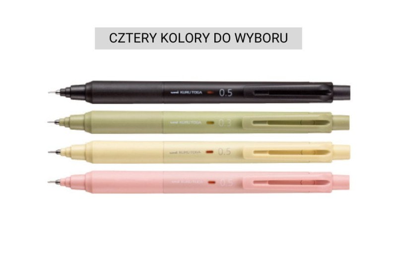 Uni-ball Uni Kuru Toga KS Ołówek mechaniczny Noteka.jpg