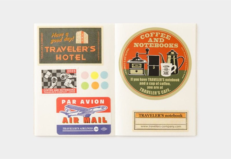Traveler's Notebook 017 Wkład do notatnika (Passport Size) - sticker release paper 5.jpg