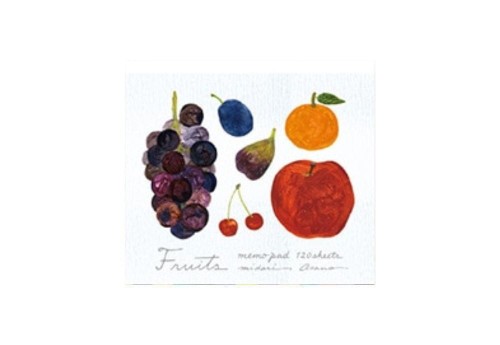 COZYCA Memo Pad Bloczek kartek: Midori Asano - Fruits