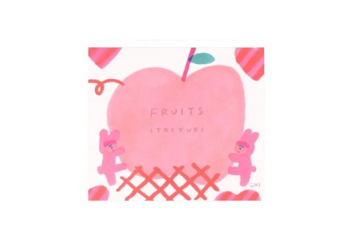 COZYCA Memo Pad Bloczek kartek: Yuki Itoi - Fruits