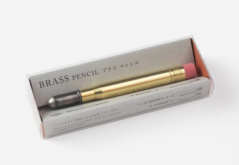 midori trc brass traveler company ołówek pencil mosiężny.jpg