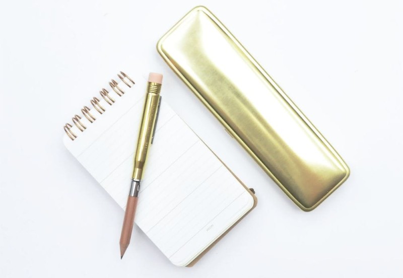 midori grain reporterski notes trc brass piórnik ołówek noteka.jpg